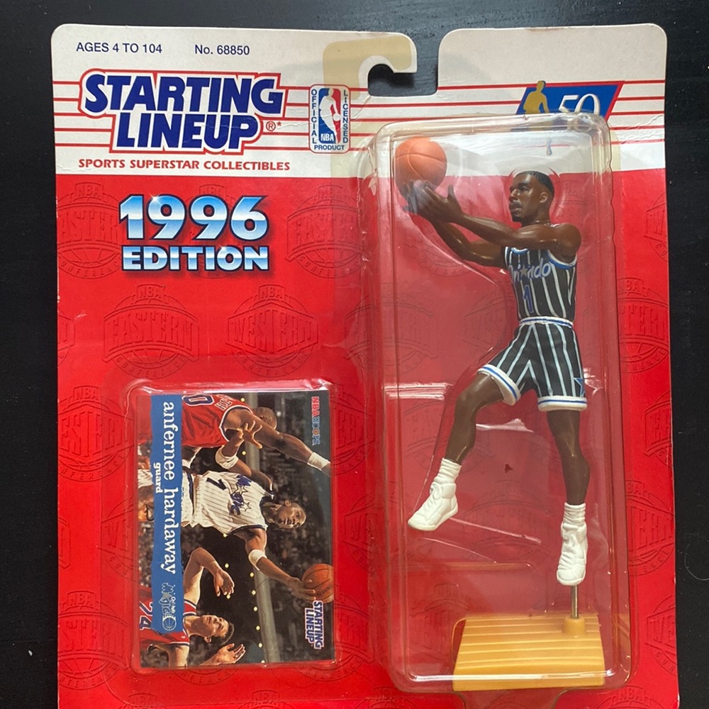 Starting lineup basketball Orlando Magic collectible Anfernee Hardaway 1996